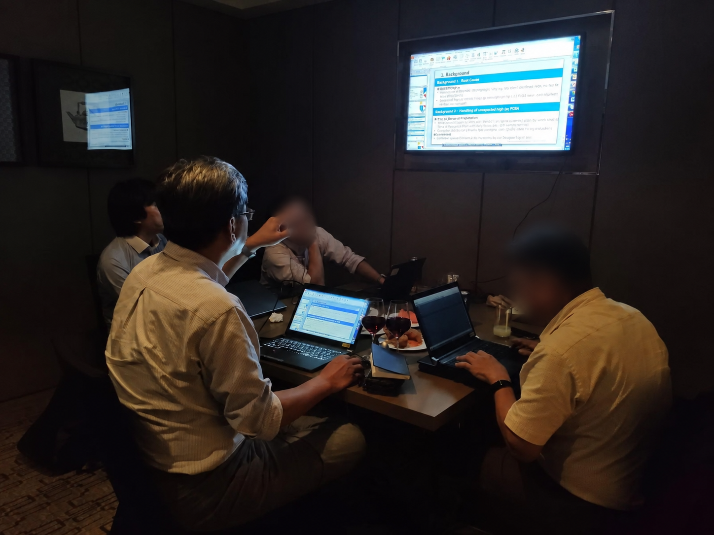 一對一與專業討論情境